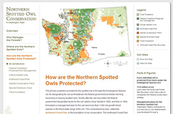 WFPA Northern Spotted Owl Conservation Website